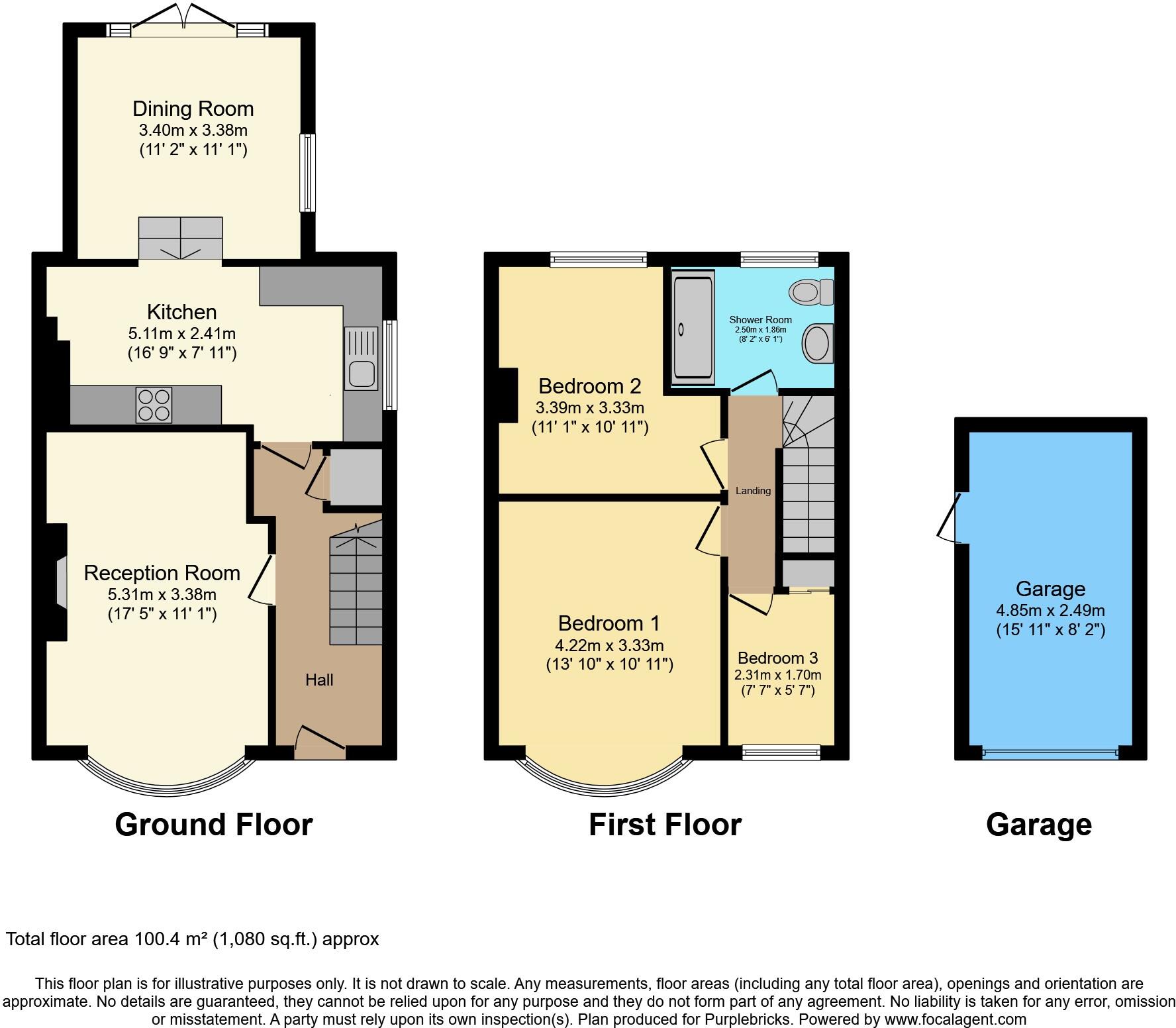 Trentham Drive, Orpington, BR5 floorplan