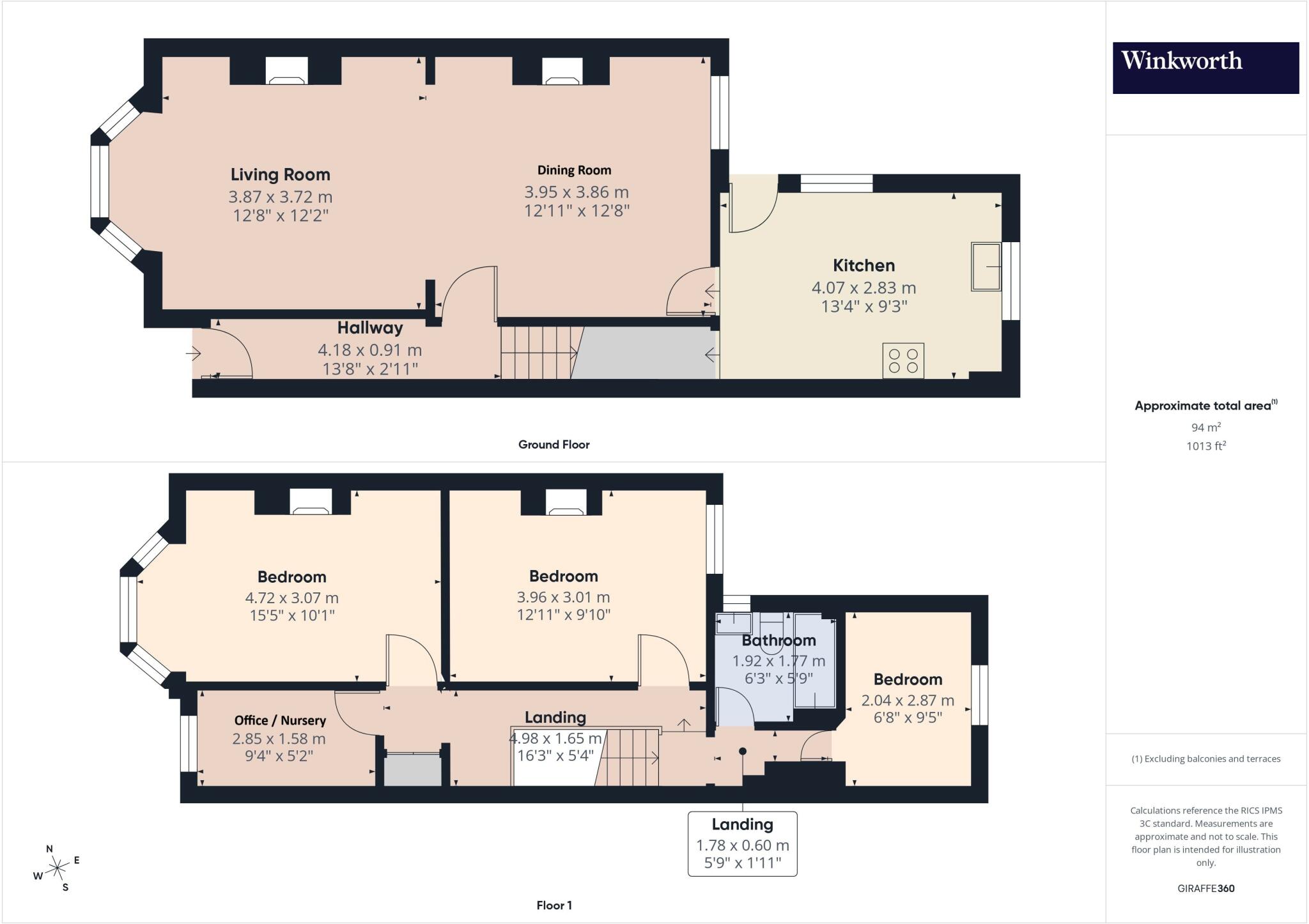 Rockingham Road, Newbury, Berkshire, RG14 floorplan