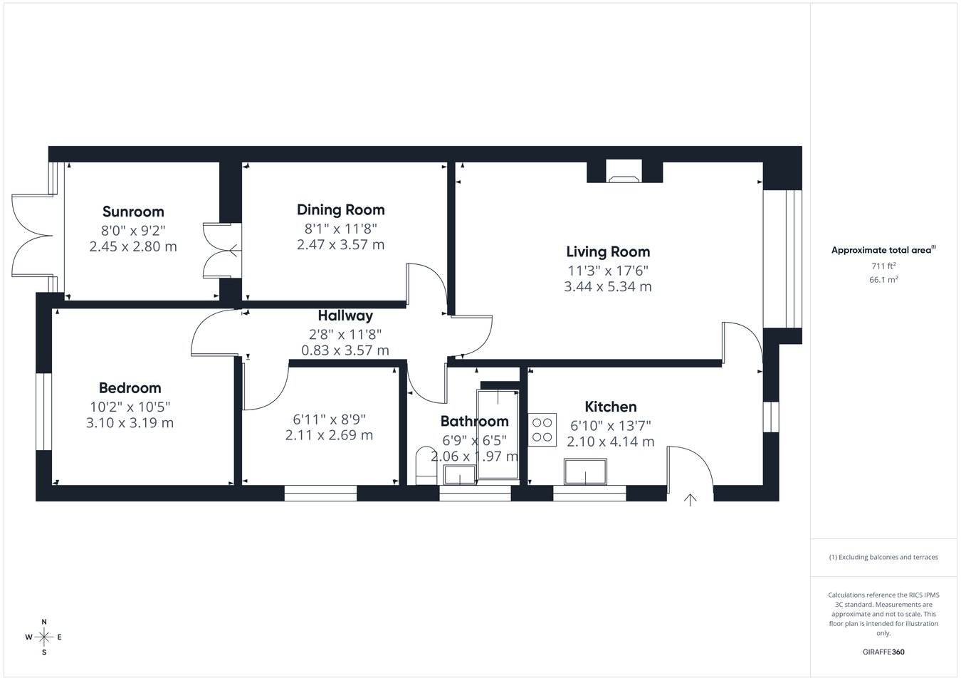 Brackendale Drive, Walesby, Newark, NG22 floorplan