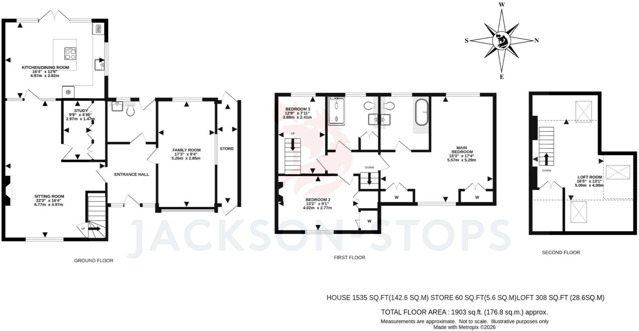 25, Yew Tree Road, Dorking, Surrey, RH4 floorplan
