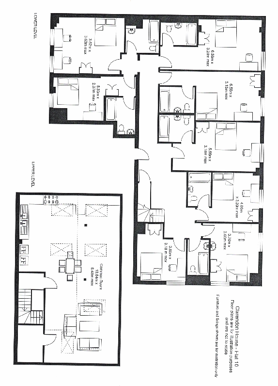 Flat 10 Clarendon House, Clarendon Square, Leamington Spa, Warwickshire floorplan