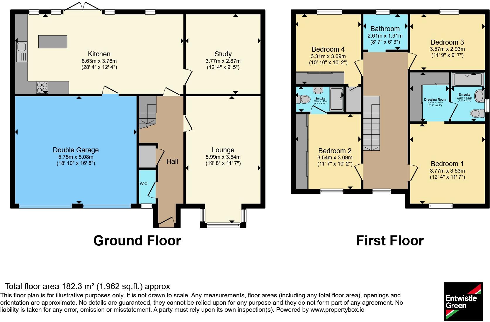 Moss Nook Drive, PRESTON, Lancashire, PR2 floorplan