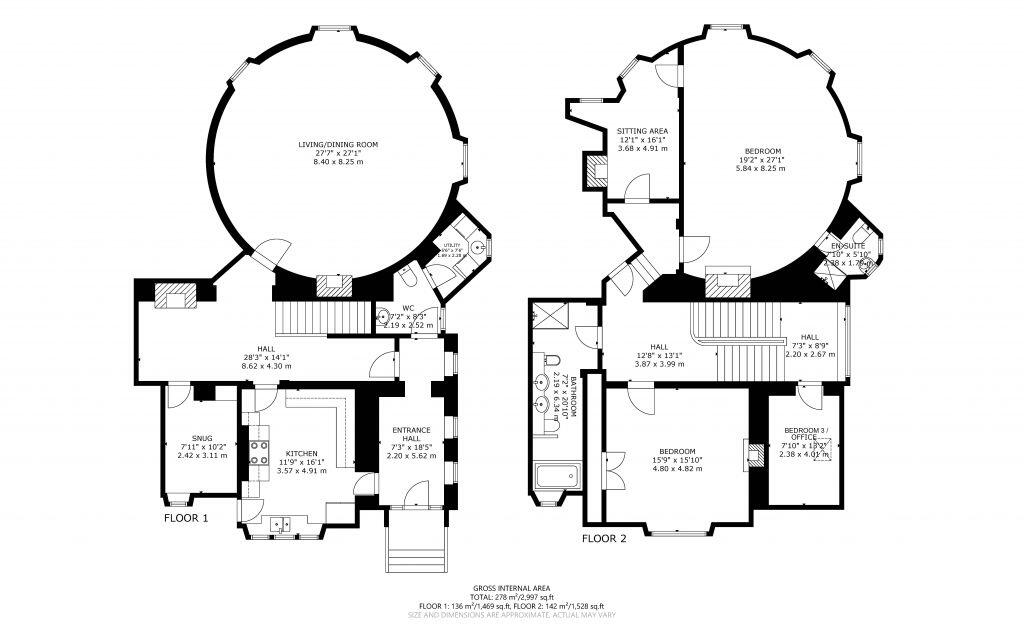 1 Morland House, Long Hill, Skelmorlie, PA17 5DS floorplan