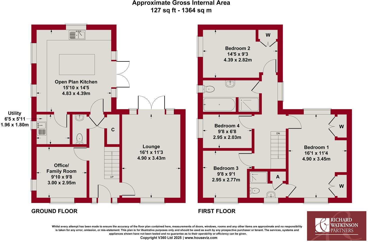 Nowell Close, Radcliffe on Trent floorplan