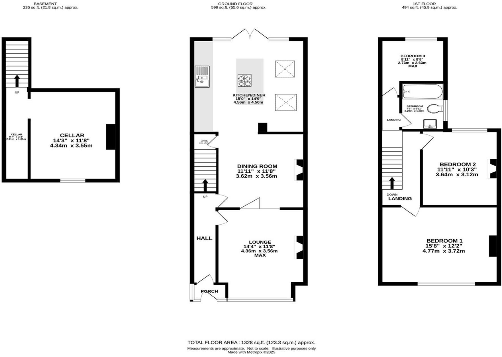 Ventnor Road, Stockport, SK4 floorplan