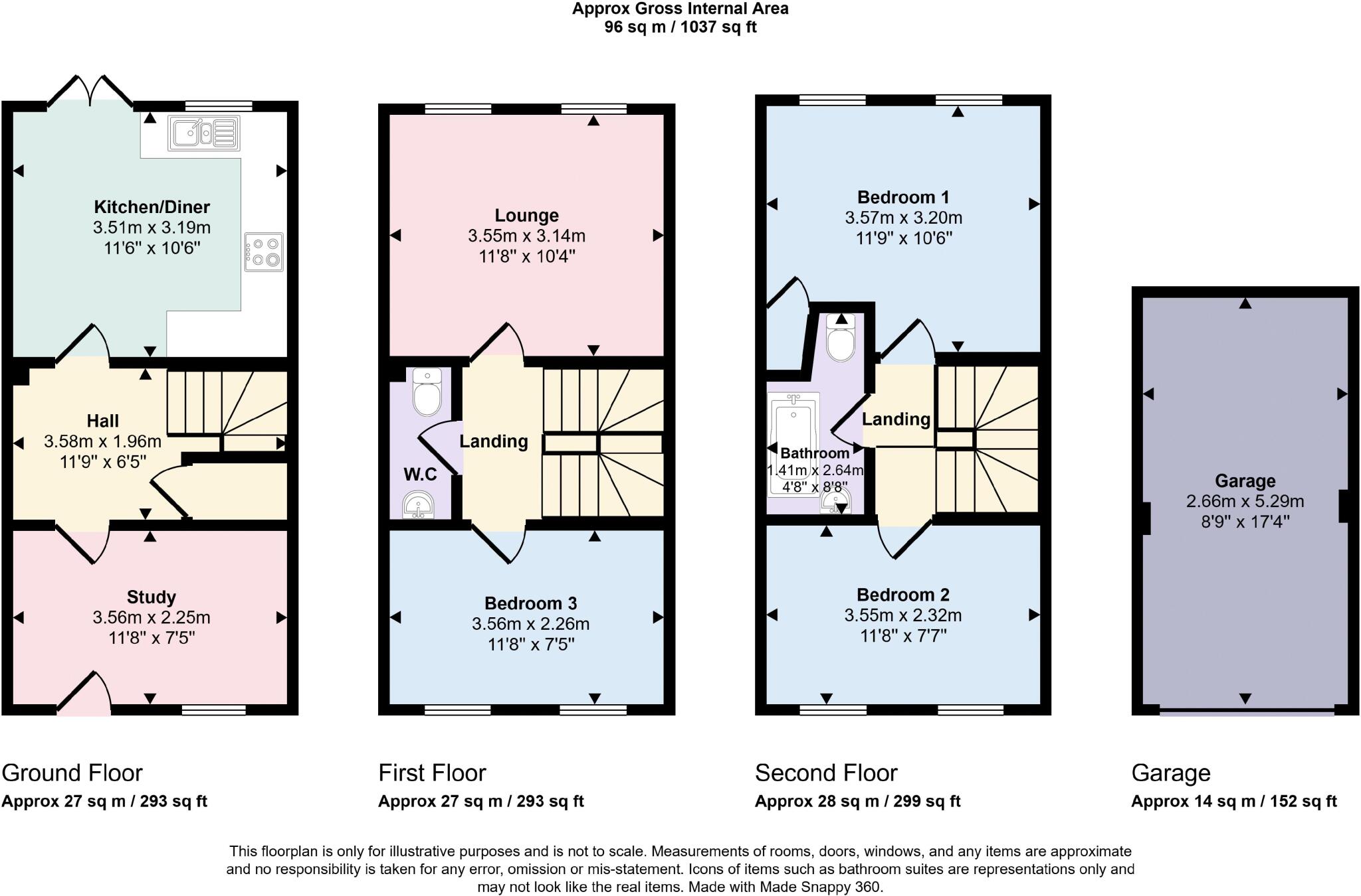 Taylors View, Trowbridge floorplan