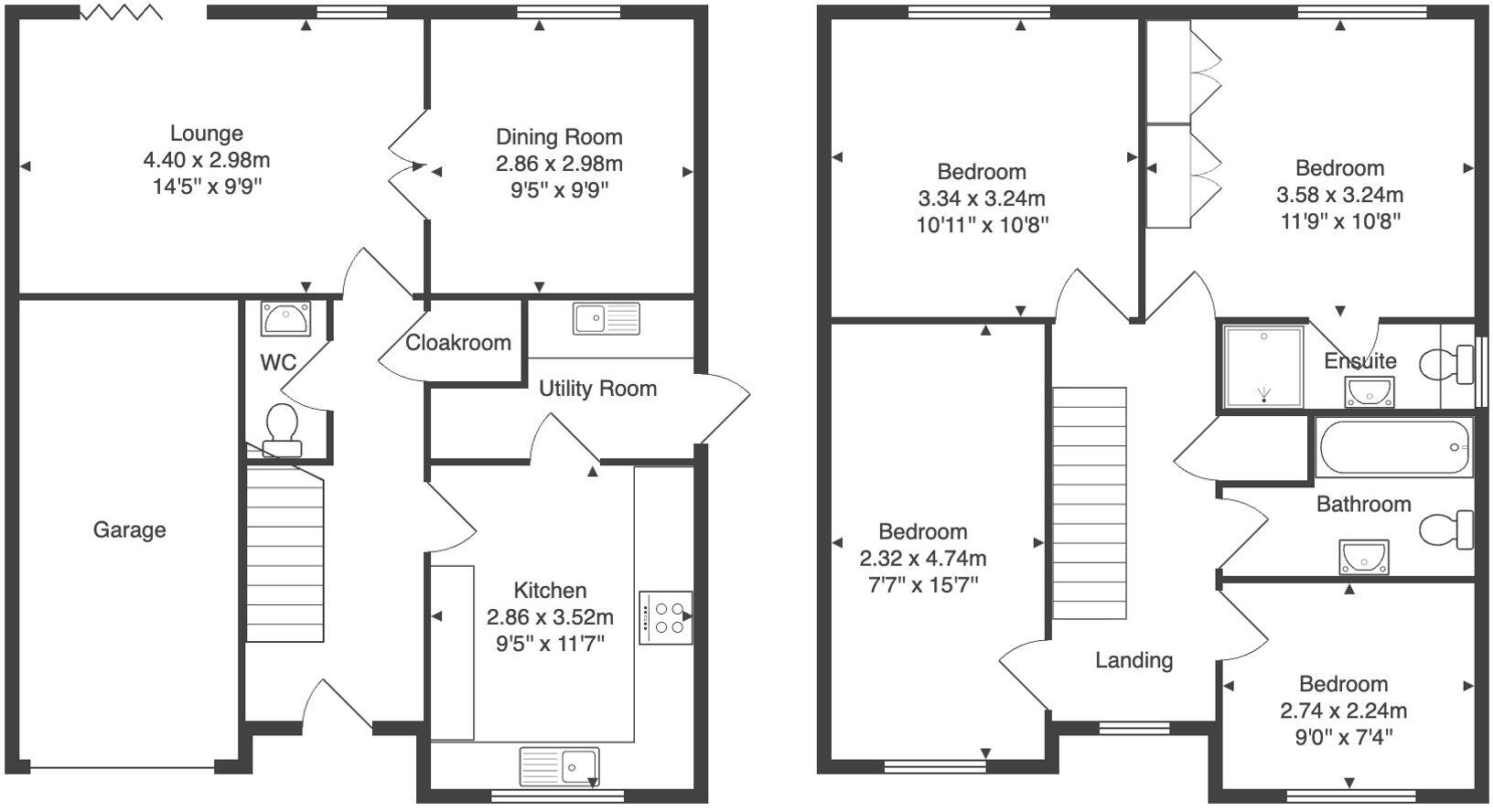 Penmoor Close, Long Eaton, NG10 floorplan