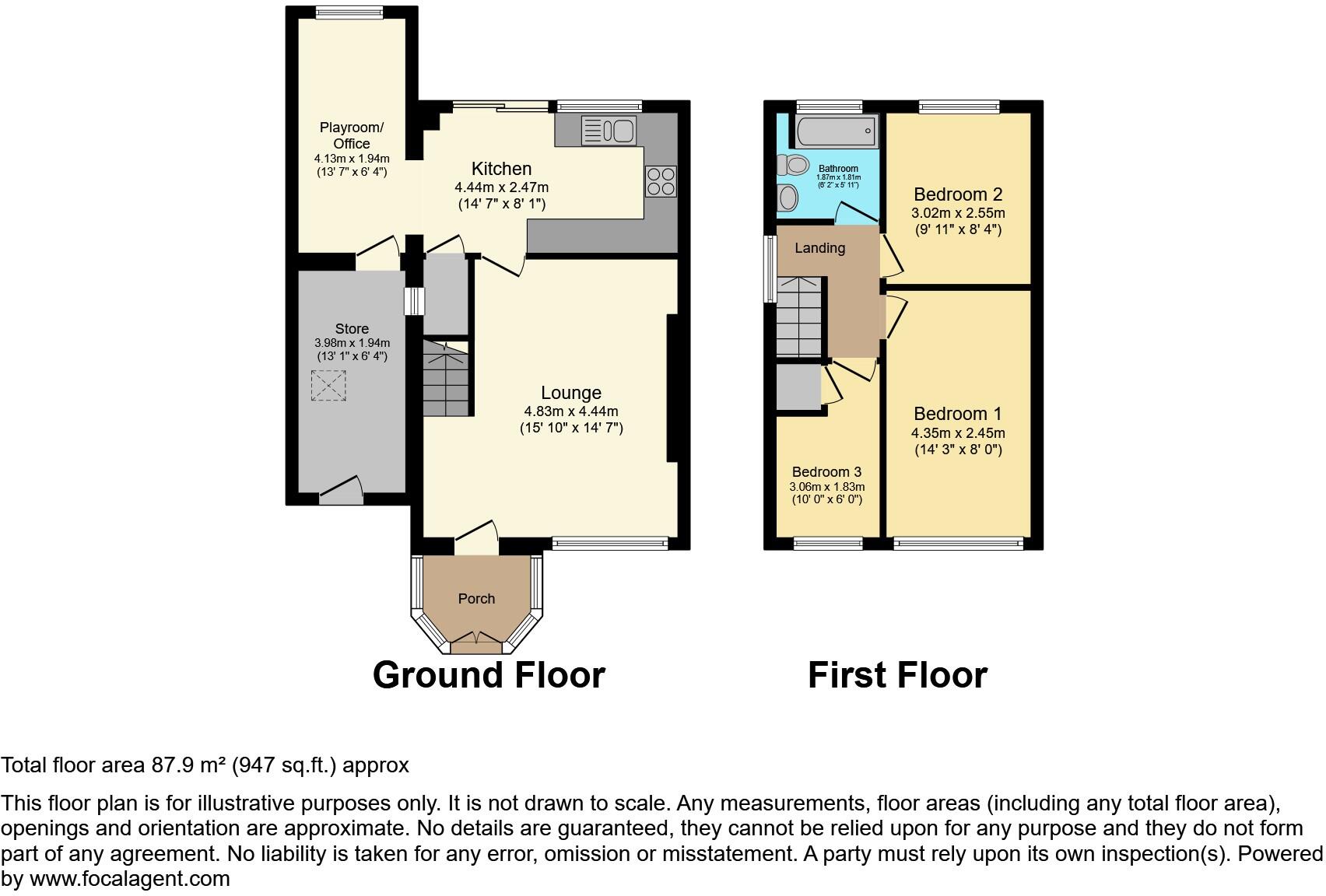 Reaper Crescent, Sheffield, S35 floorplan
