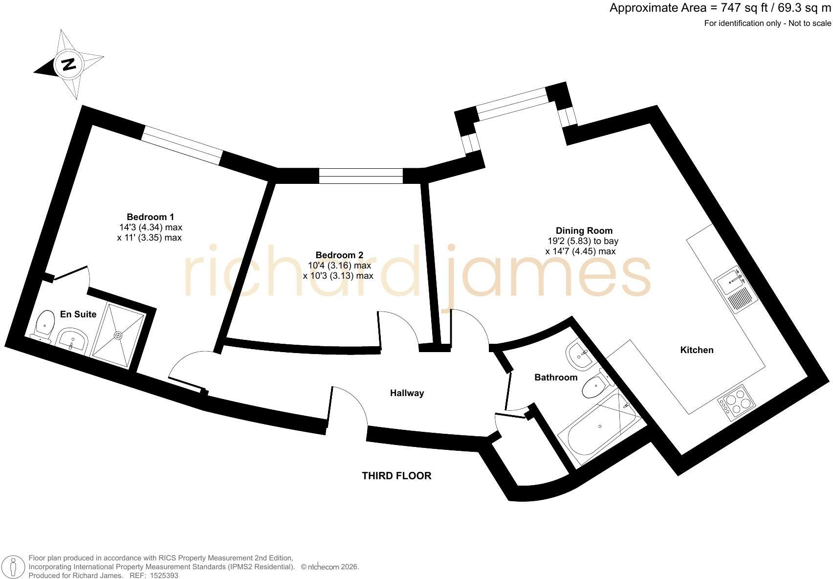 Holly Court, 23 Pasture Drive, Swindon, SN1 4GH floorplan