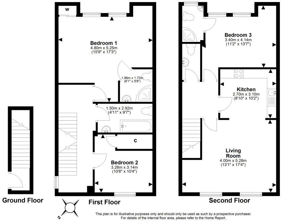 1 The Potteries, 64 Ravensheugh Road, Musselburgh, EH21 7SY floorplan