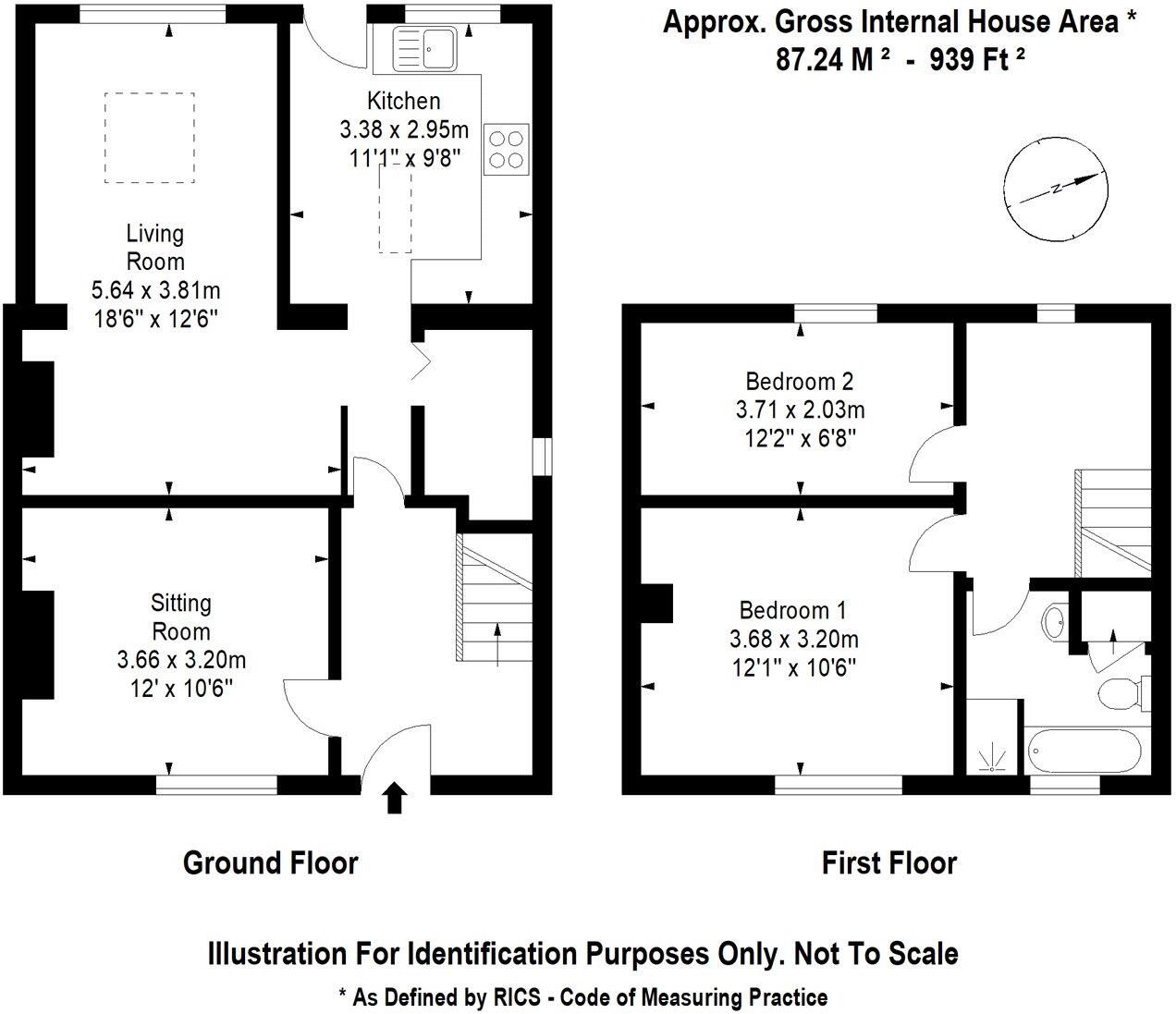 High Street, Easterton, Devizes, Wiltshire, SN10 floorplan
