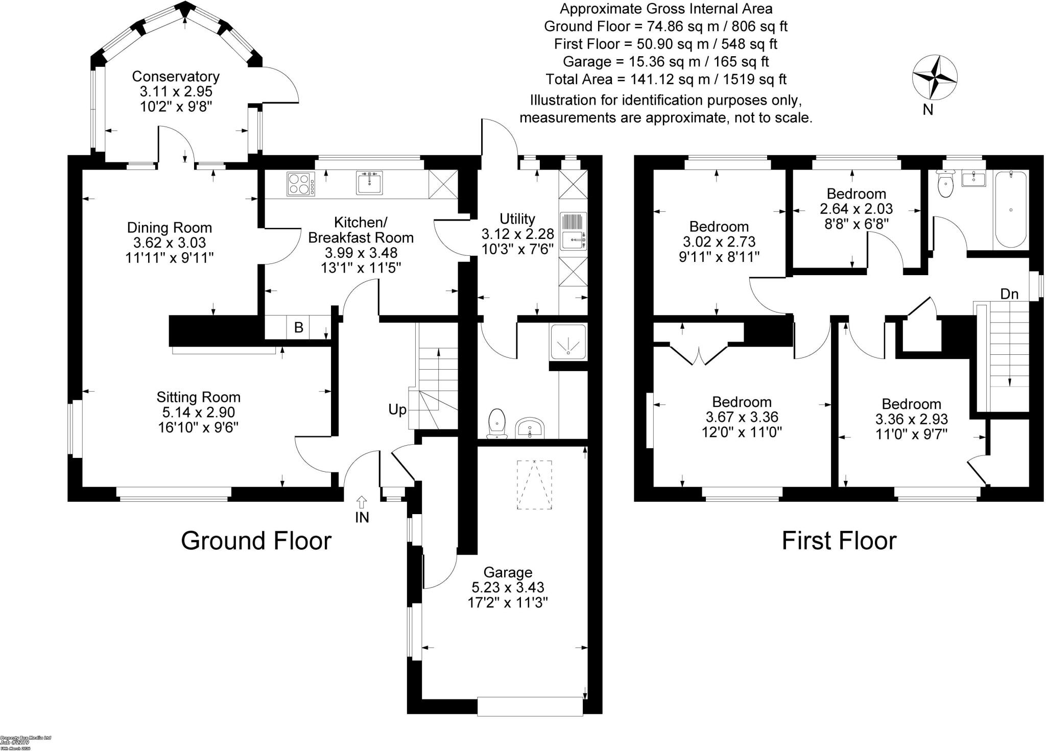 Frances Road, Middle Barton, Chipping Norton, Oxfordshire, OX7 floorplan