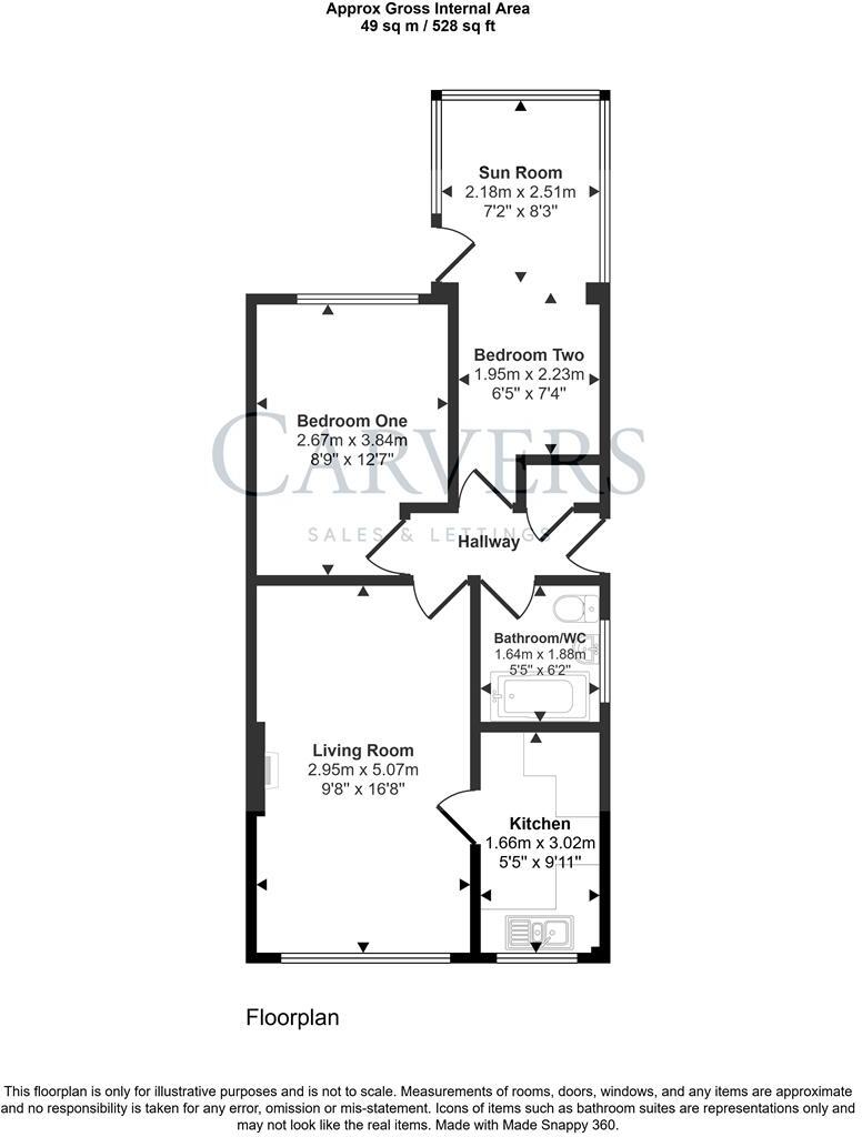Alnwick Grove, Woodham floorplan