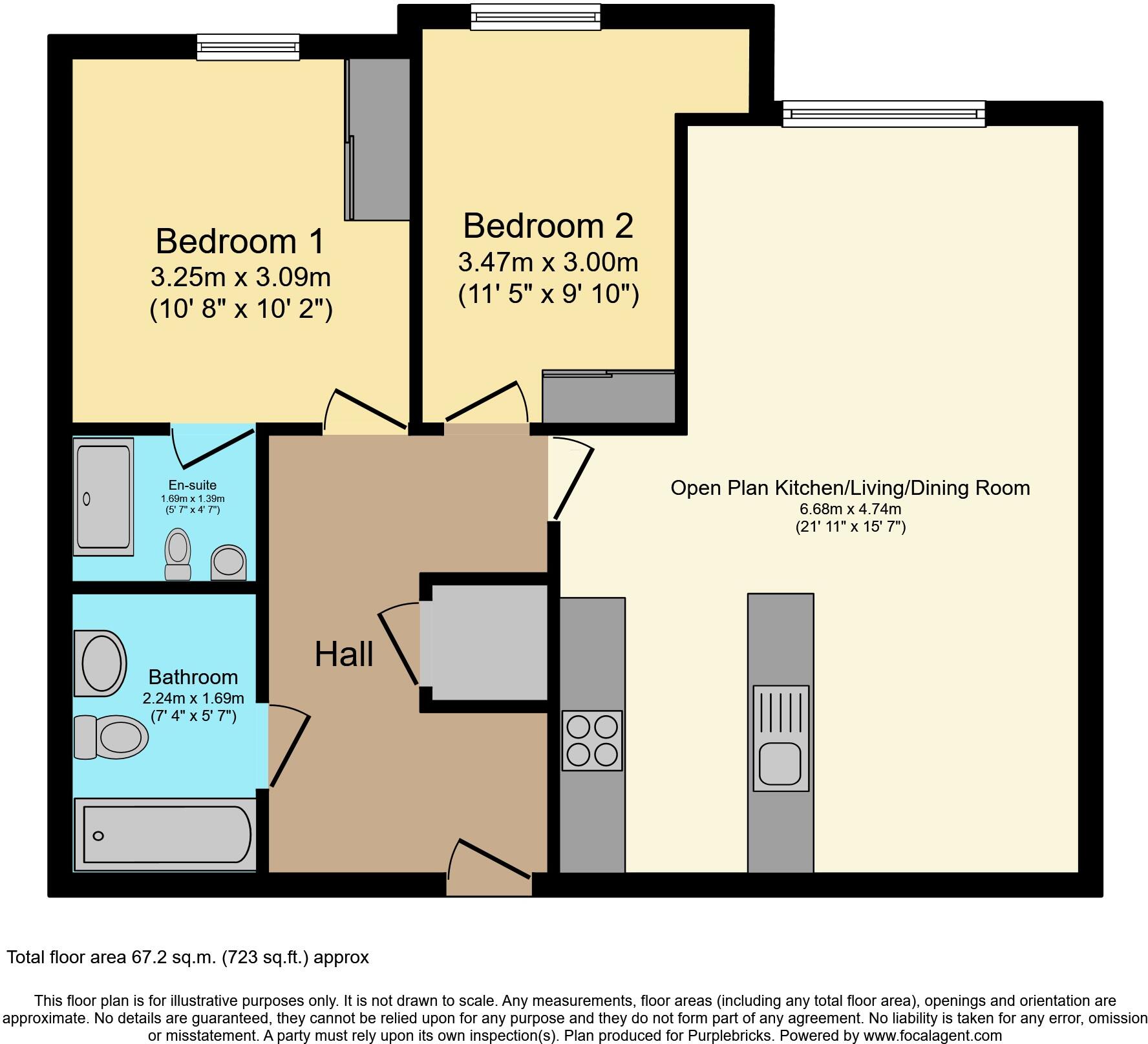 8 Bowman Lane, Leeds, LS10 floorplan