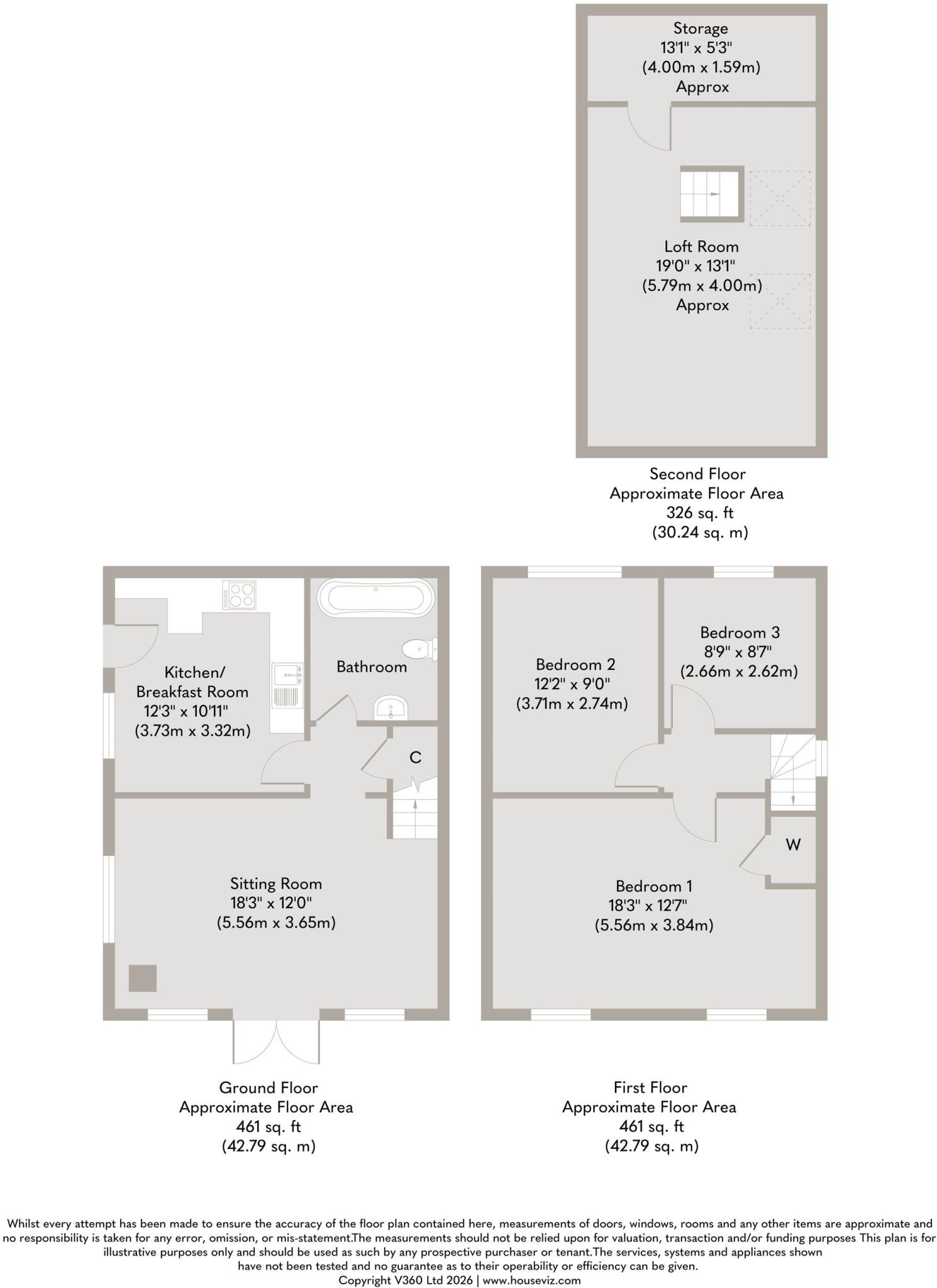 Delightful Detached Former Village Chapel in Baconsthorpe floorplan
