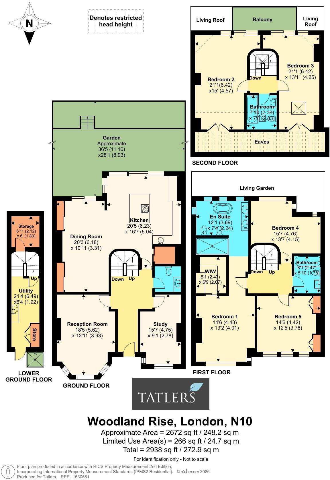 Woodland Rise, London, N10 floorplan