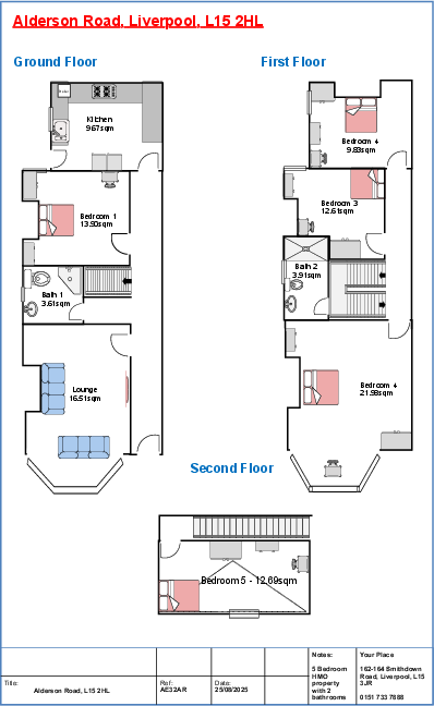 Alderson Road, Liverpool floorplan