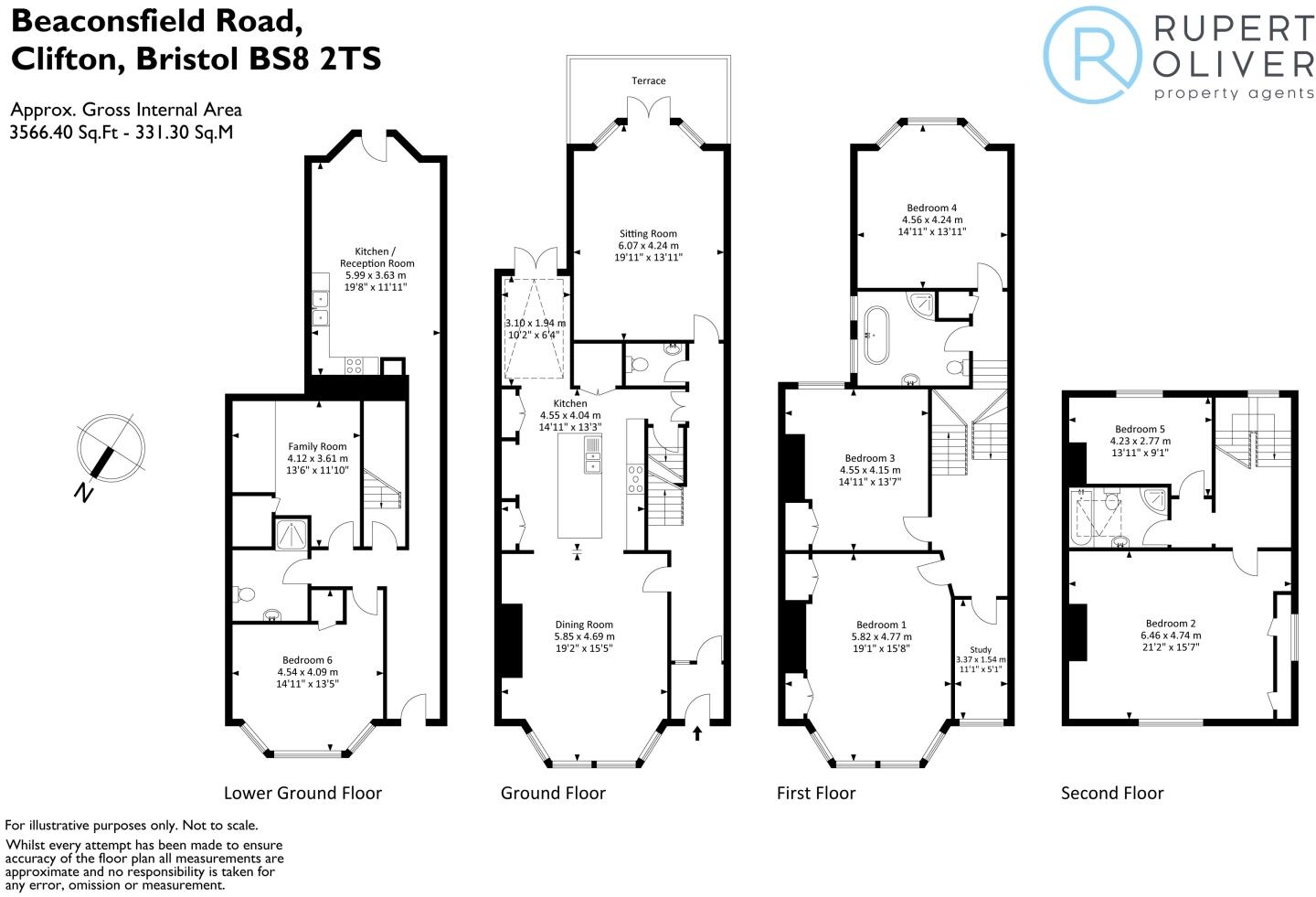 Clifton, Bristol, BS8 floorplan
