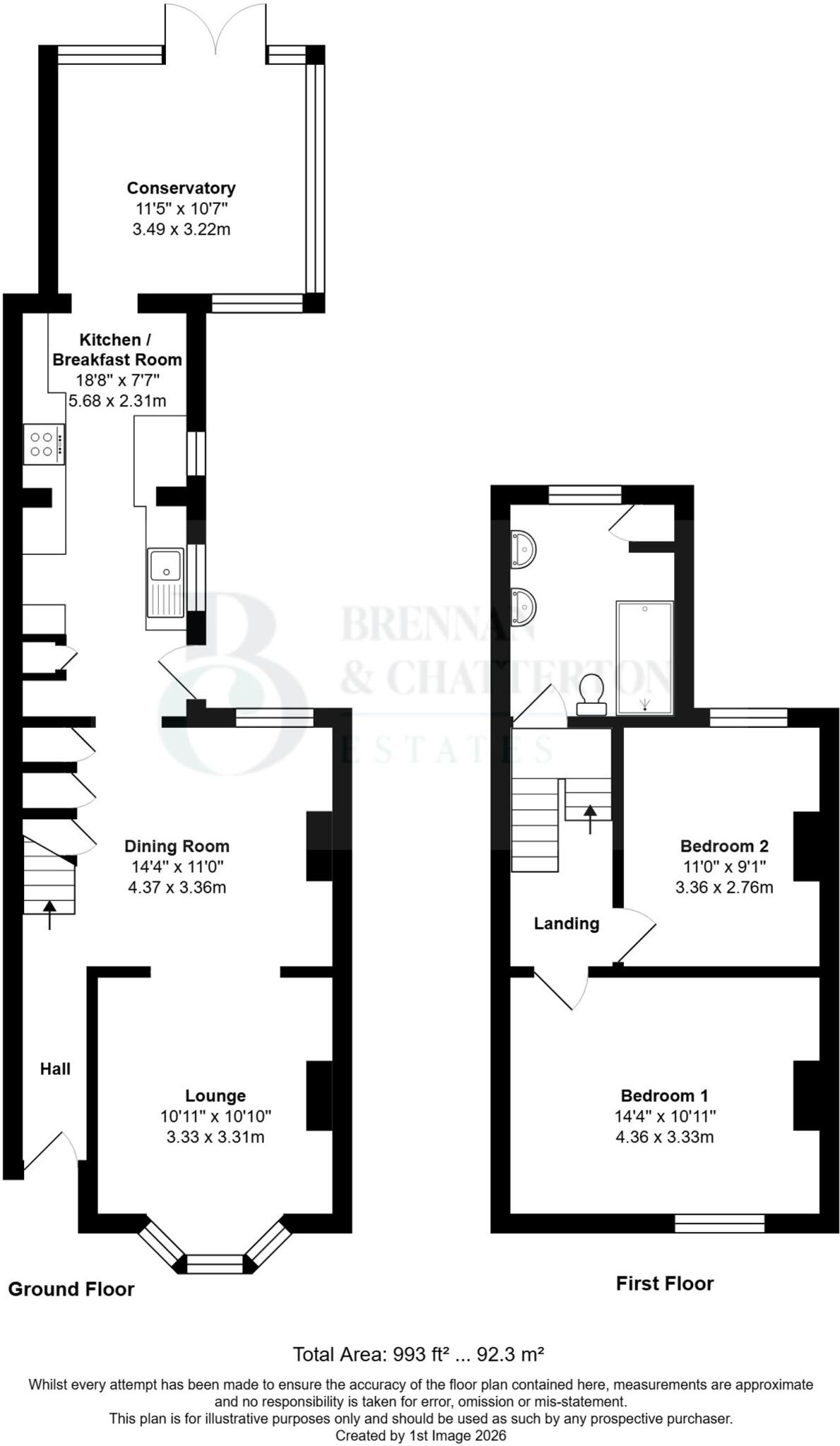 Lyminster Road, Wick, BN17 floorplan