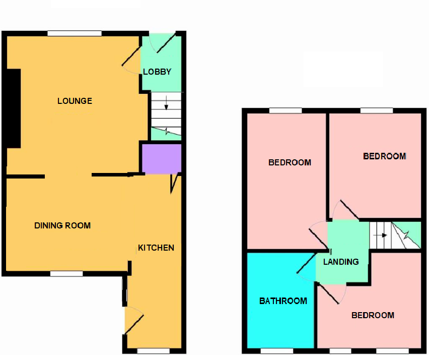 Arthur Terrace, New Marske, Redcar And Cleveland floorplan
