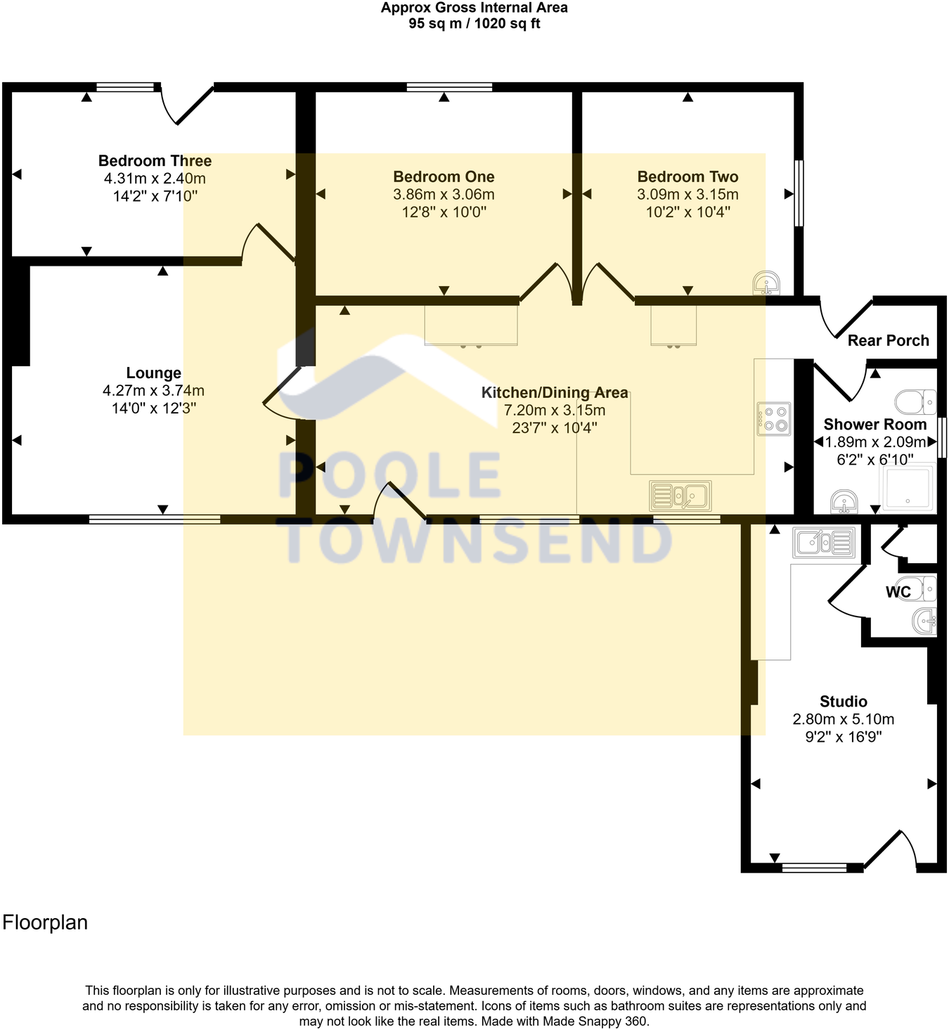 27 Carter Road, Grange over Sands, Cumbria floorplan
