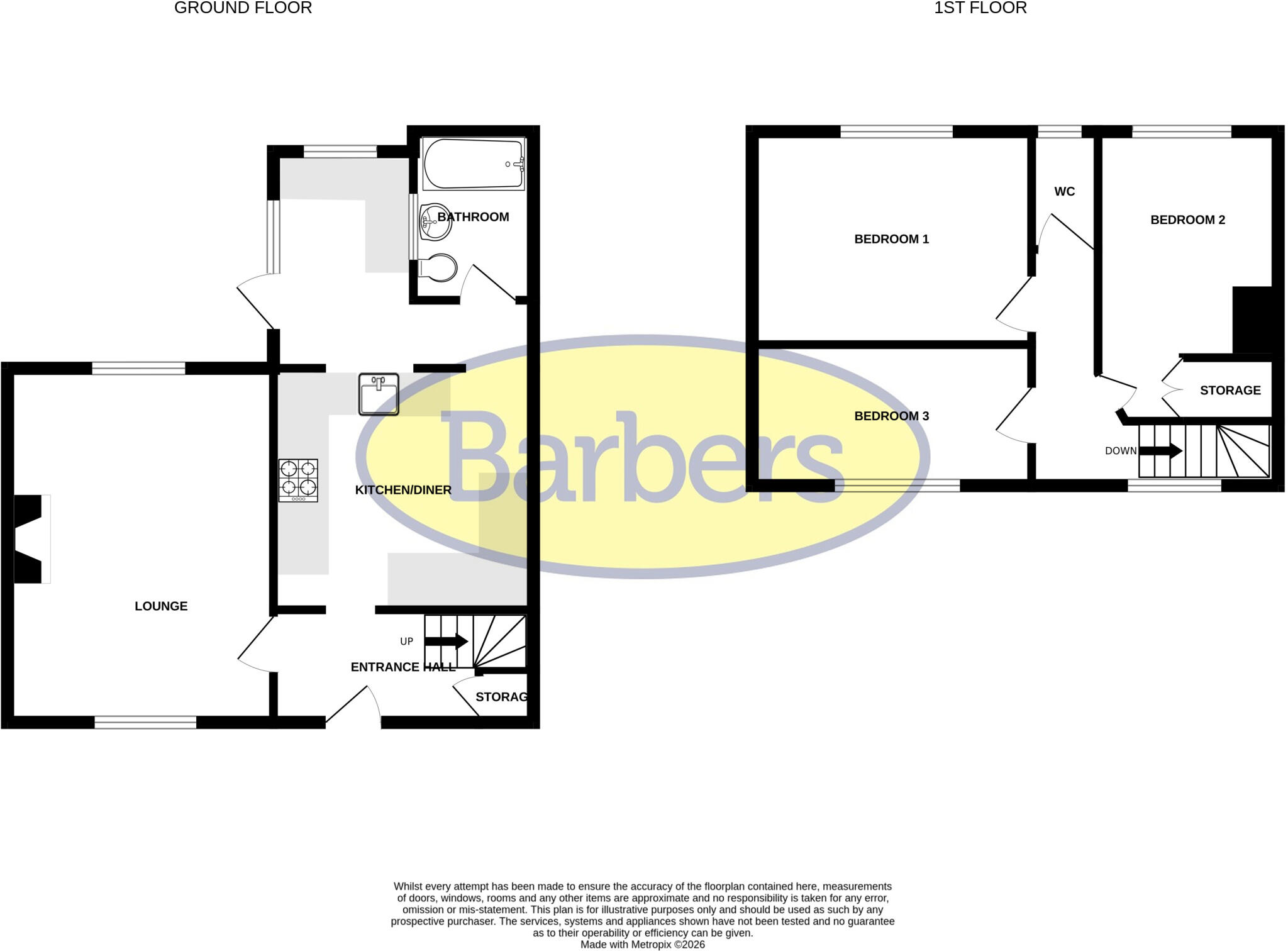 Witney Lane, Edge, Malpas floorplan