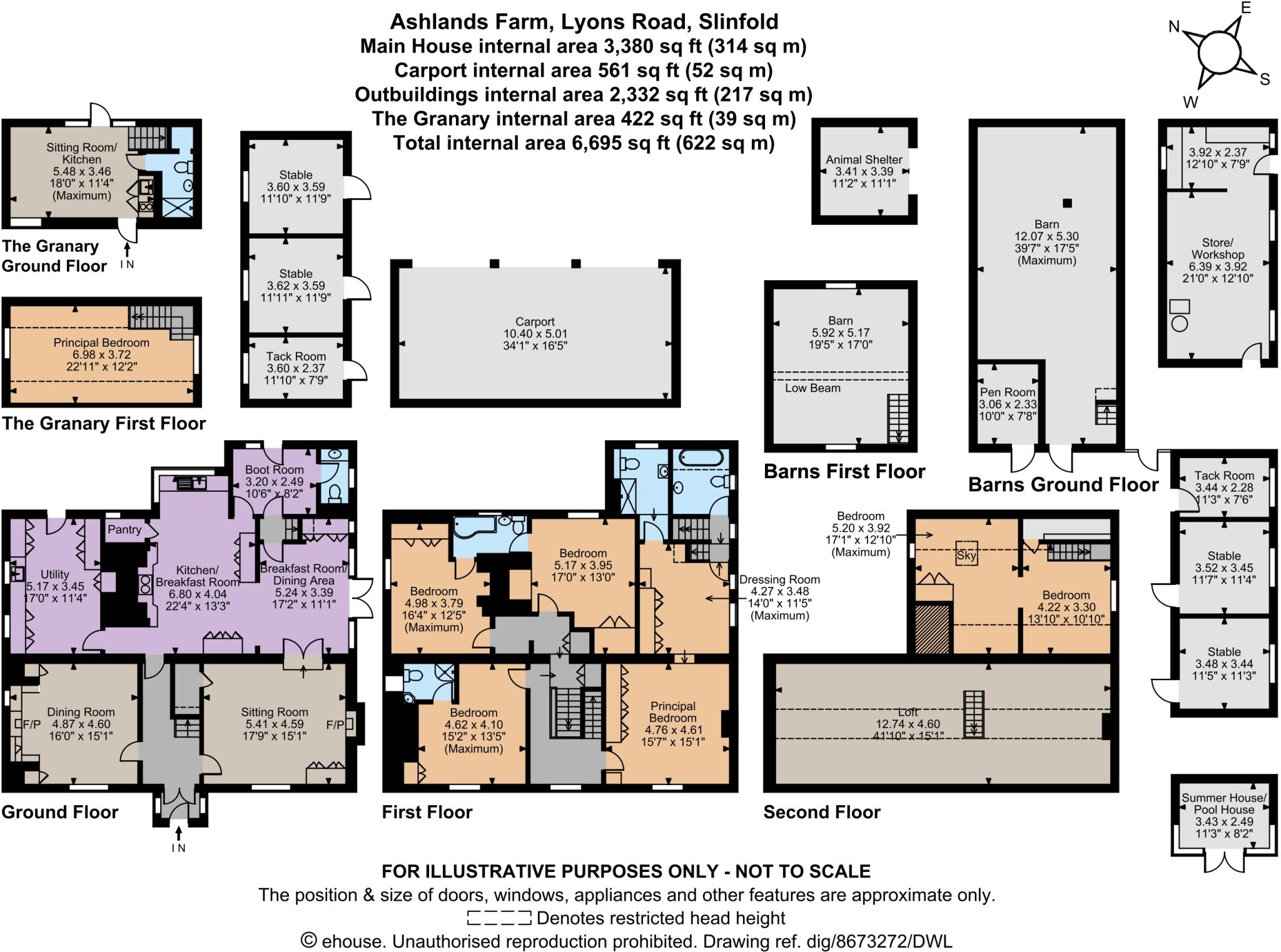 Lyons Road, Slinfold, Horsham, West Sussex floorplan