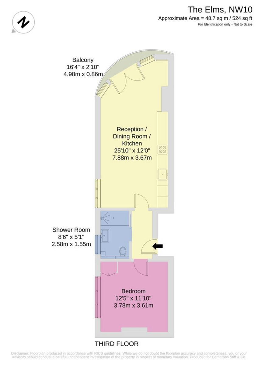 Nicoll Road, London, NW10 floorplan