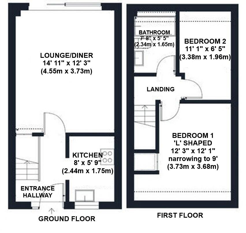 Georges Mews, Corfe Mullen floorplan