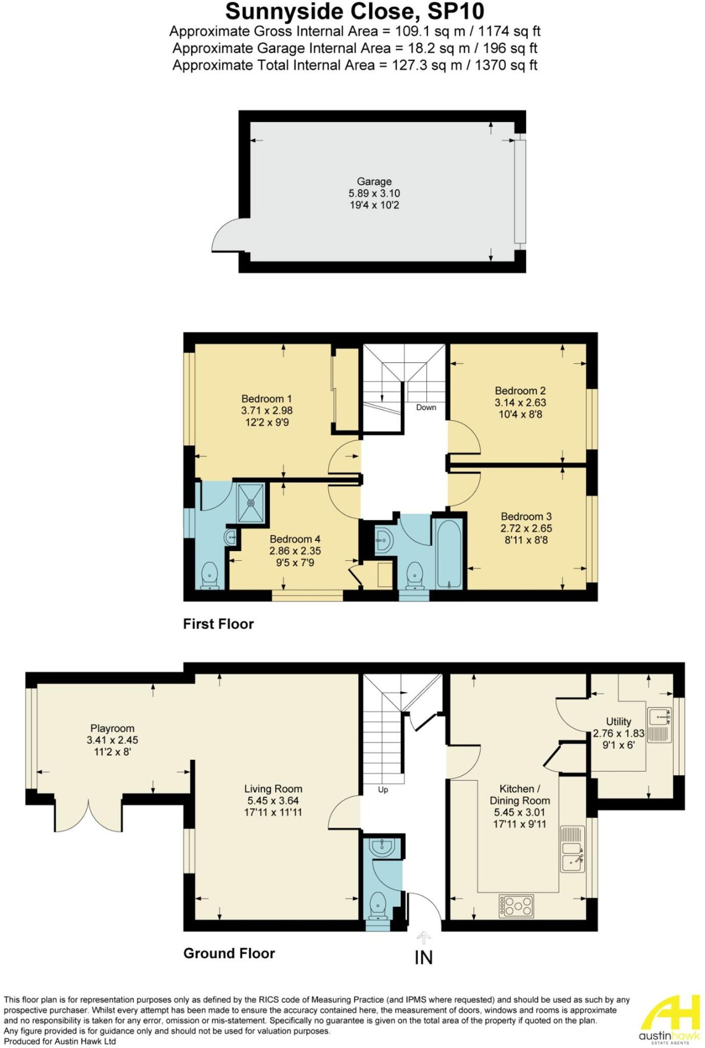 Sunnyside Close, Charlton, SP10 floorplan