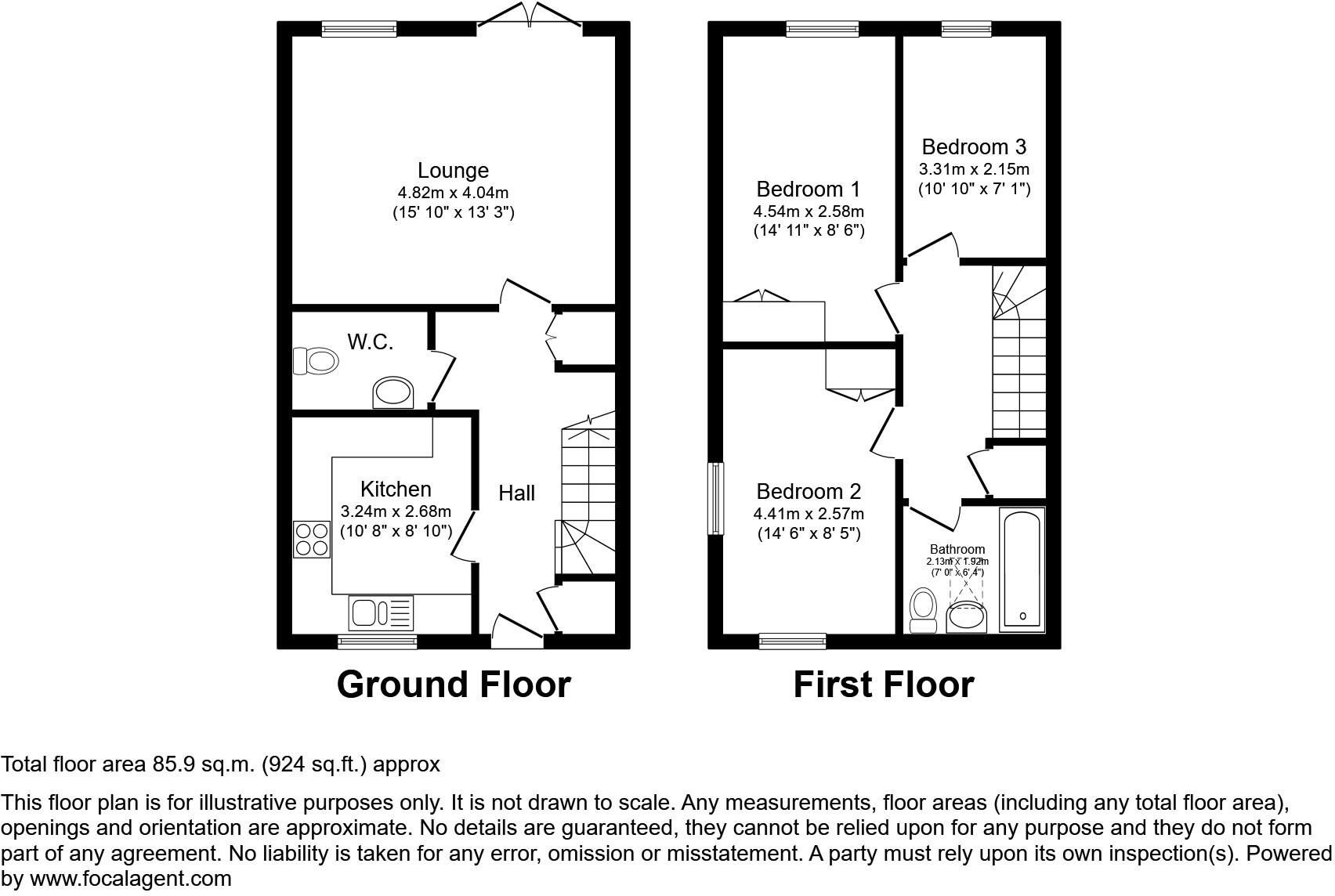 Pips Field, Fairford, GL7 floorplan