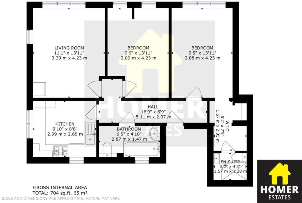 Turbary Park Avenue, Bournemouth, BH11 floorplan