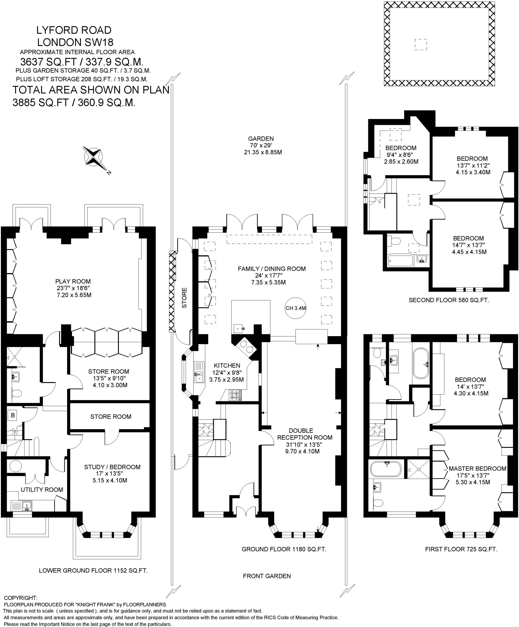 Lyford Road, London, SW18 floorplan