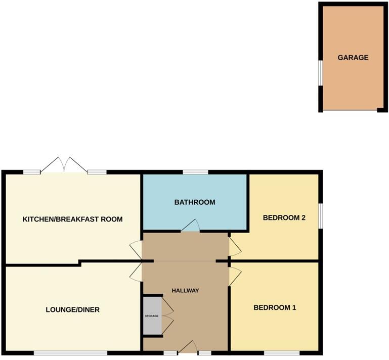 Cherry Holt Road, Bourne, PE10 floorplan