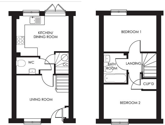 Plot 7, Wynne Place, Park Hall, Oswestry floorplan