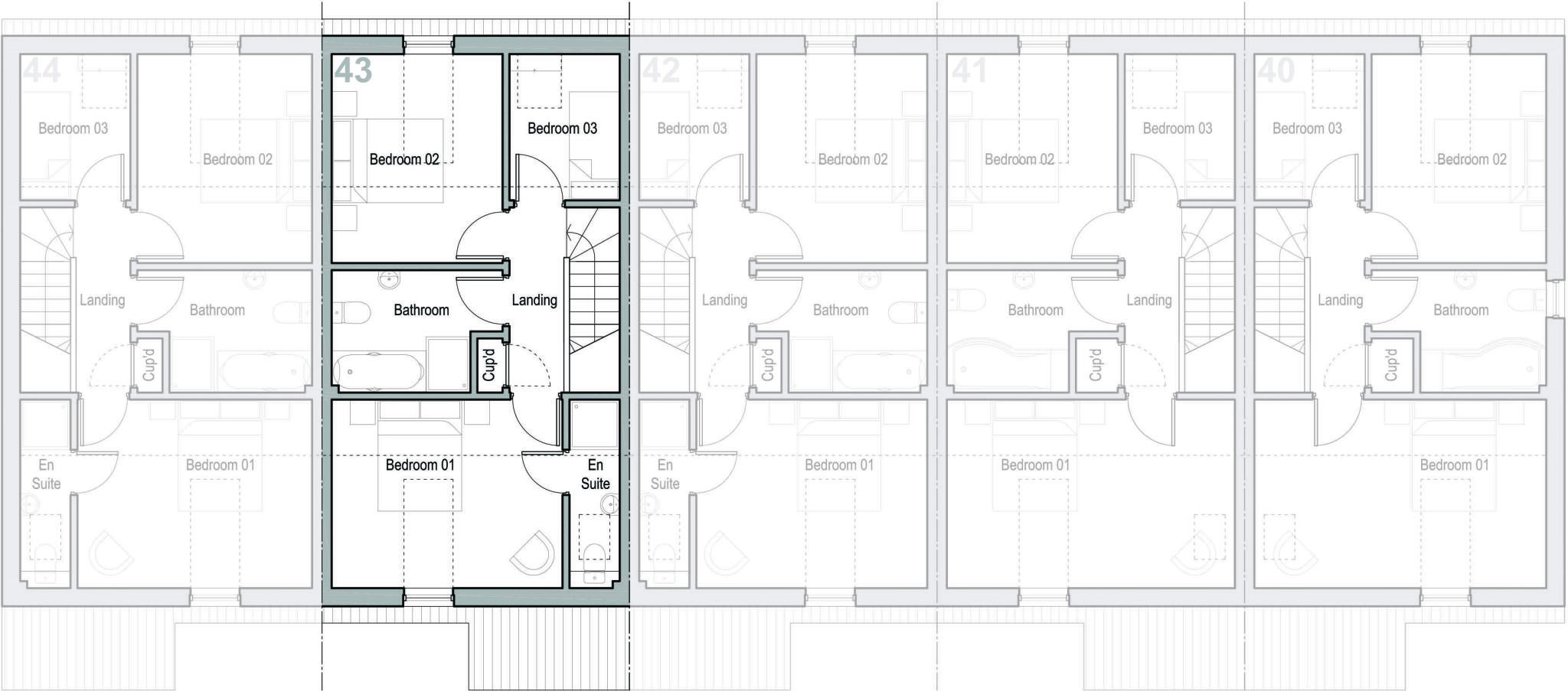 Plot 62, The Green, Waltham floorplan