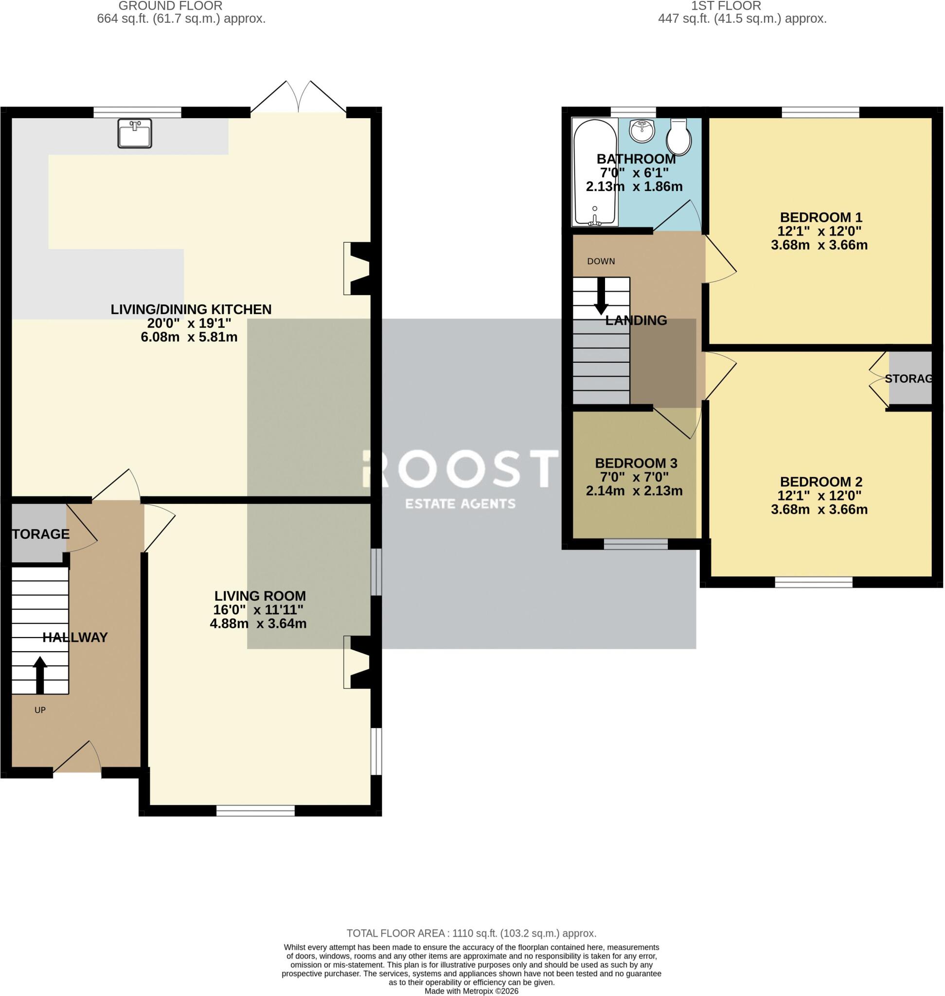 Hunsley Crescent, Grimsby floorplan