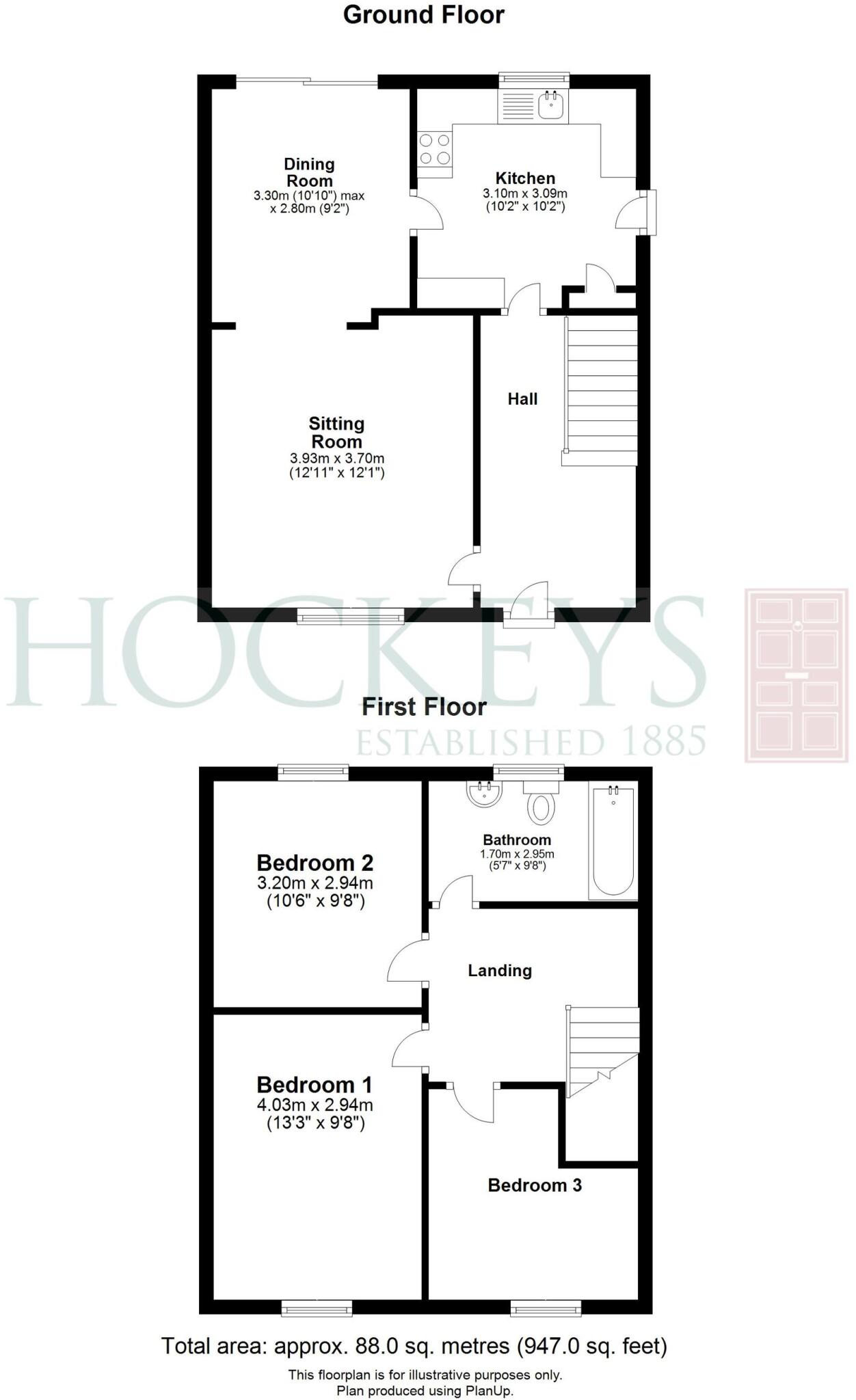 Whitegates, Newmarket, CB8 floorplan