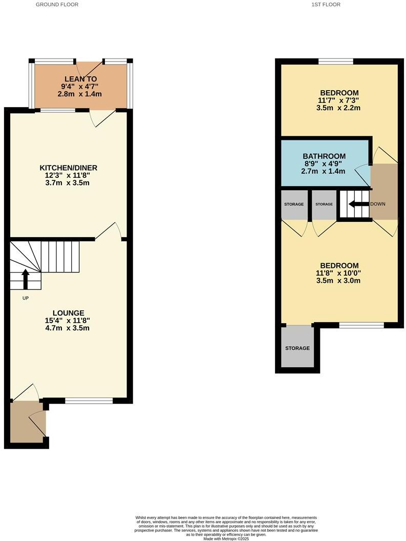 NN15 - Melrose Close, Kettering floorplan