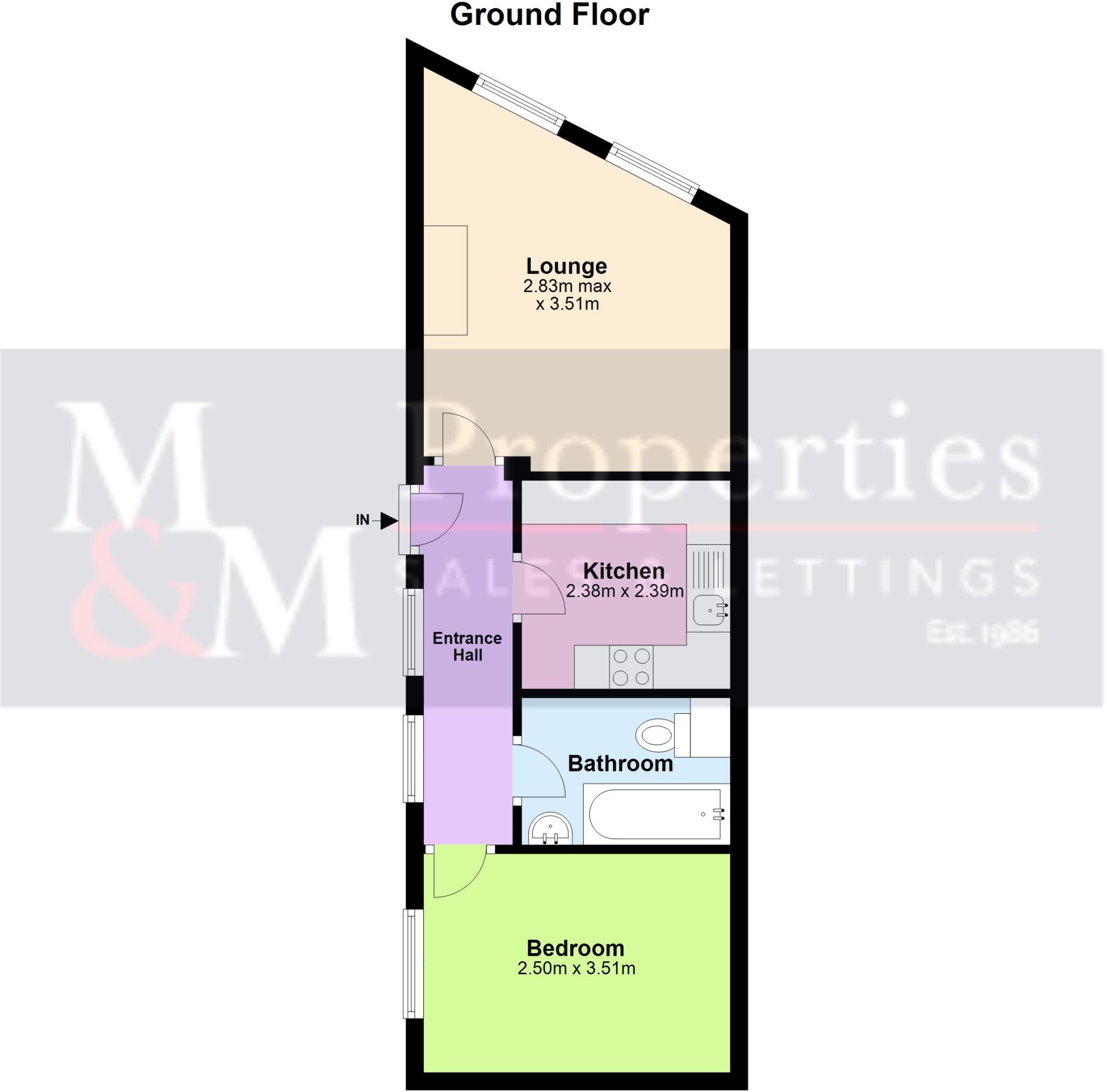 HOCKLIFFE STREET - RETIREMENT APARTMENT floorplan