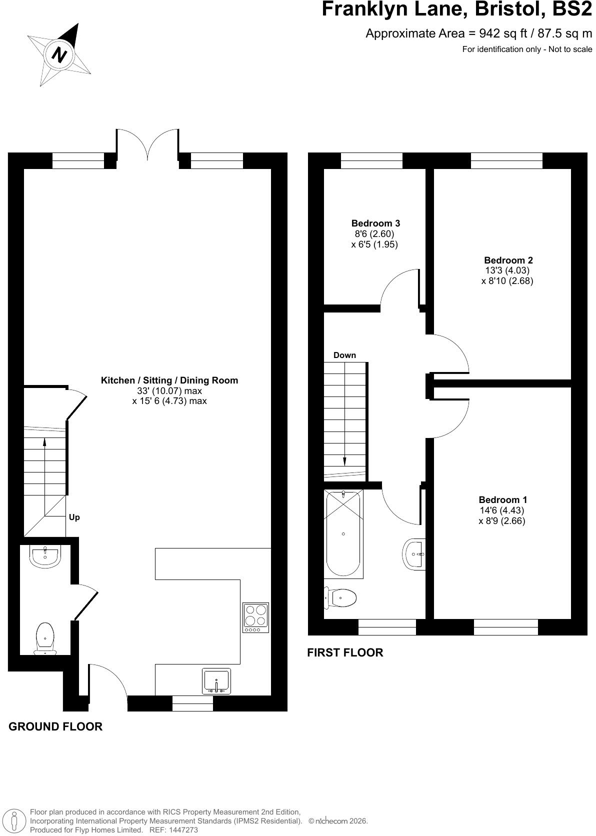 Franklyn Lane, Bristol, BS2 floorplan