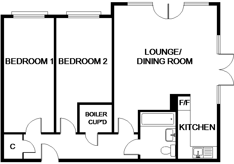 King Street, Norwich floorplan