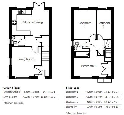 Kilsby Crescent, Ramsey, Huntingdon floorplan