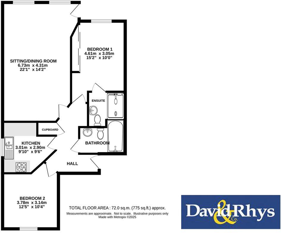 Coastguard Road, Budleigh Salterton, EX9 floorplan