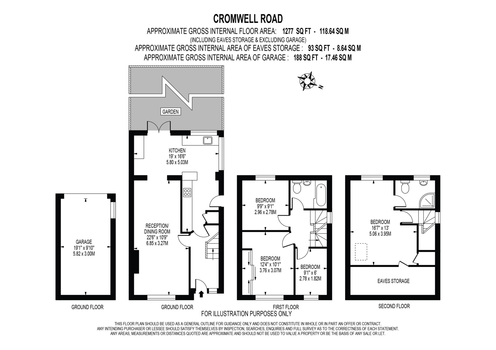 Cromwell Road, Caterham floorplan