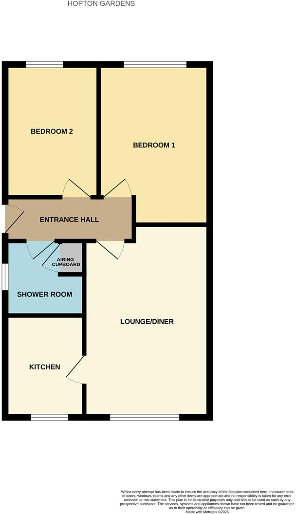 Hopton Gardens, Hopton, NR31 floorplan