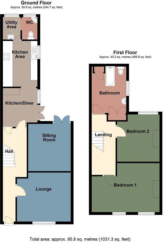 Whittington Street, Neath floorplan