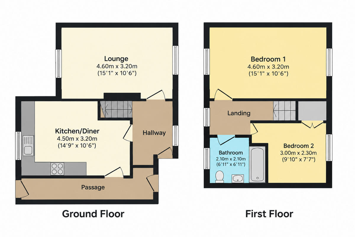Hazelwood Avenue, Lincoln floorplan