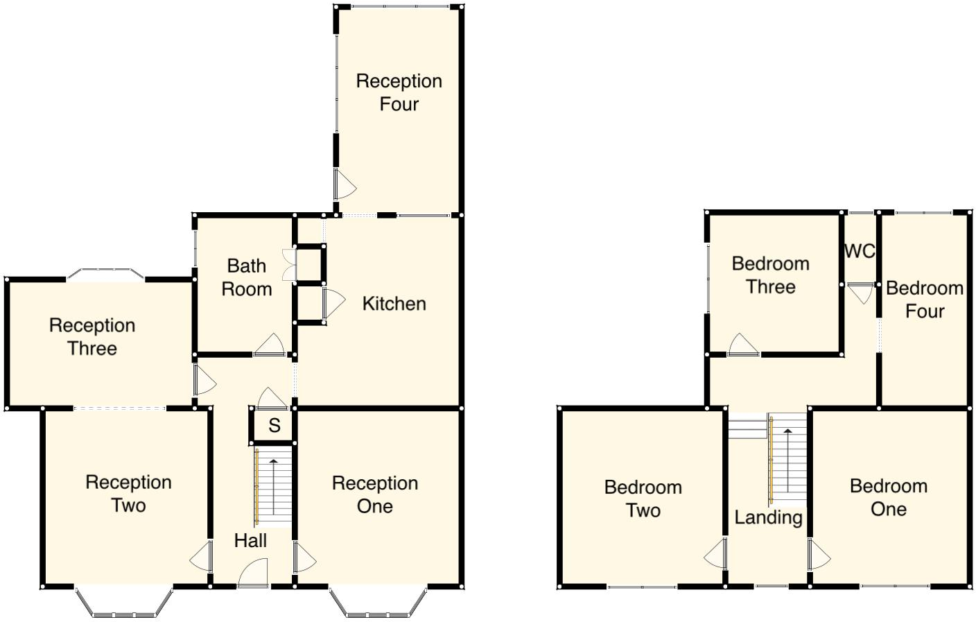 Fosse Way, Syston floorplan