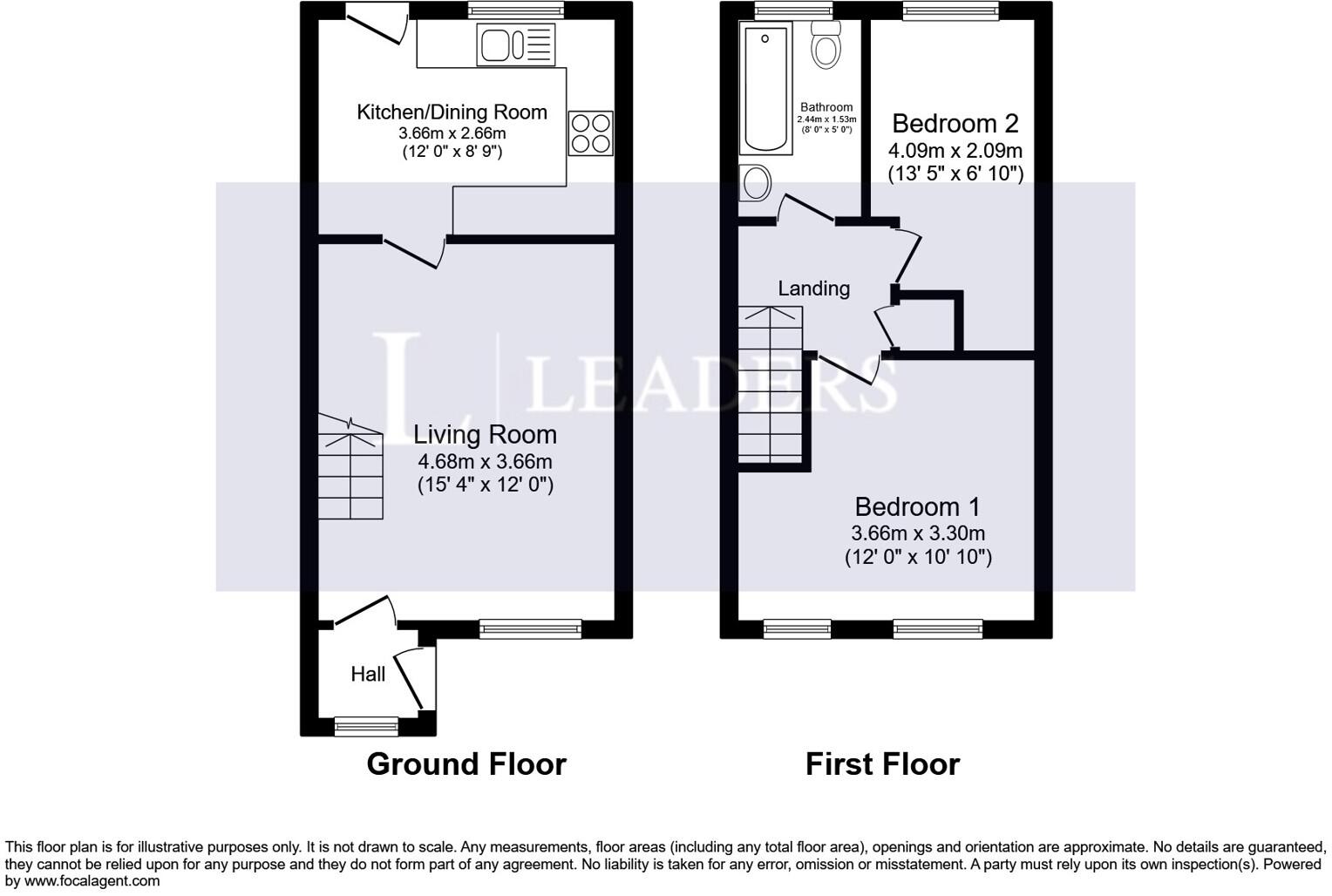 Gasny Avenue, Castle Donington, DE74 floorplan